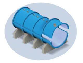 Modular wear-resistant main chamber