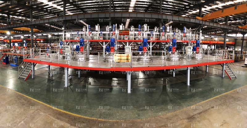 Fluorescent coating complete set equipment designed and produced by a large group