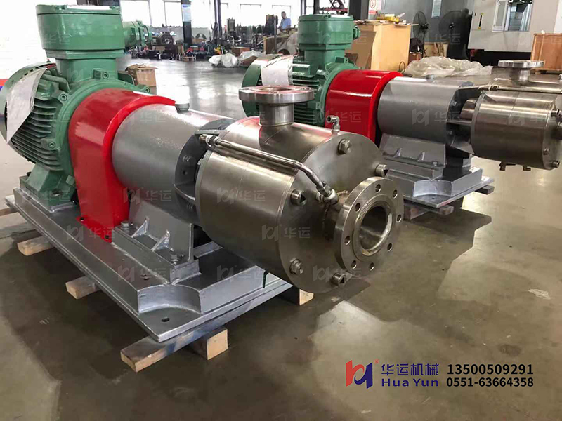 Our company two three stage emulsion pump manufacturing completed waiting for delivery