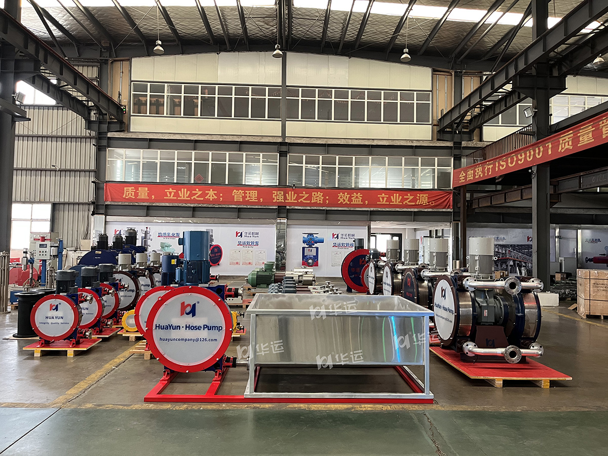Huayun Hose Pumps Shipped to Australia for Cement Mortar Conveying